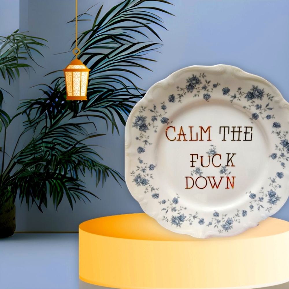 Sassy Decorative Plates